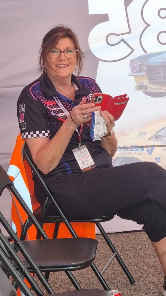 Just a special mention to our gorgeous Linda Cameron, mum of Scott Cameron but a wizard piecing together memories of all things Whiteline Racing for our socials and newsletter. Because she's always behind the camera getting shots of Linda can be challengingxx