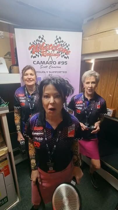 OK Again after many requests believe it or not, The Whiteline Racing gals came up with another production !! Note drum is a saucepan and spoon. Open at own risk, the gals are bad to the bone🤣🤣🤣🤣🤣🤣🤣🏁🏁🏁🏁🏁🏁👍👍👍👍👍🔥🔥🔥🔥🔥💯
