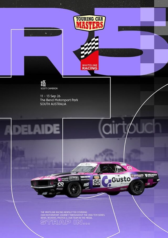 Whiteline Racing's Newsletter - The Round 5 TCM Post-Race Debrief, News and Stories. Read online or download the PDF from the following link.

https://indd.adobe.com/view/e8126098-b4ce-4a84-8d4a-f87674a90503