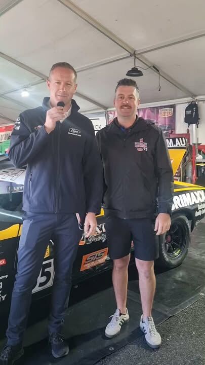 Morning  'shake down' with George Miedecke and Scott Cameron, the weekend so far and what lies ahead. Thunderbirds are go !!🏁🏁